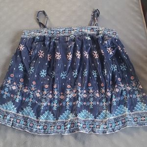 Joie silk print top NWT